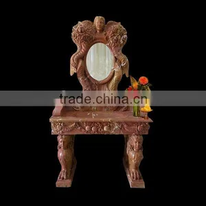 Beautiful Indoor Marble Sink With Mirror thumbnail-1
