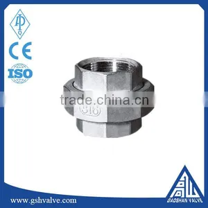 BSP/NPT Threaded 316 Stainless Steel Pipe Fitting Union thumbnail-1