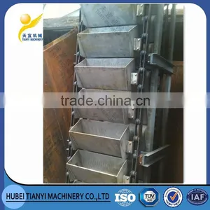 China Professional Factory Direct Price Wear Resistant Large Capacity Plate Chain Bucket Elevator Design for Limestone thumbnail-3