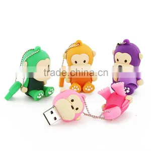4GB Cartoon Monkey USB Flash Memory Disk Clearance thumbnail-1
