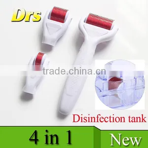 Original 4 in 1 Dermaroller With 1.0mm Needle for Face and Body Care thumbnail-1