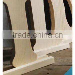 Customized Wood Letters "I DO" for Wedding Decoration thumbnail-2