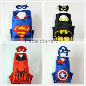 YS Manufacturer Children Birthday Party Wholesale Superhero Cape and Mask thumbnail-1