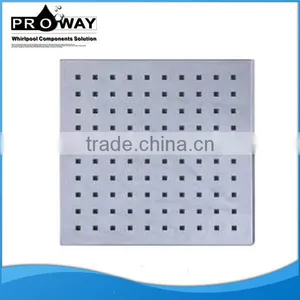 Waterfall Rain Stainless Steel Shower Head Square Ceiling Rain Shower thumbnail-1