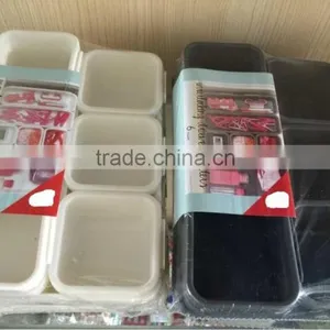 6PC Interlocking Drawer Dividers thumbnail-2