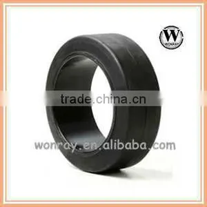 Good Price Industrial Solid Tires 3.60-8 for Trailers in Seaport, Solid Rubber Tire With Wheel Rim thumbnail-1