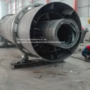 Firewood Wood Chips PKS High Quality Performance Rotary Dryer Machine thumbnail-4