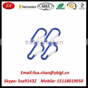 Custom Aluminum Bottle Gourd Shaped Carabiner With Various Color thumbnail-2