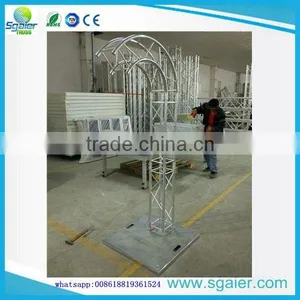 220x220mm Spigot Truss Small Curved TV Stand thumbnail-2