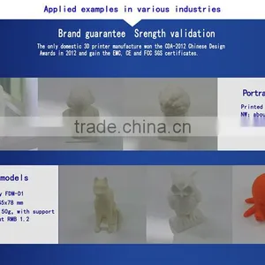 Assembled 100*100*100mm Build Size Mini Delta 3D Printer Machine 3D Printer China for Sale thumbnail-2