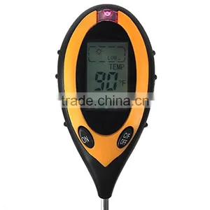 4 IN 1 Soil Moisture Monitor, Soil PH Value, Soil Temperature and Sunlight Intensity Tester thumbnail-2
