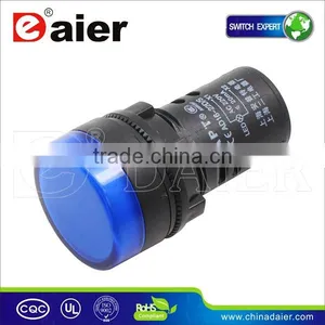 240volt Led or Neon Squar Indicator Lights or Ad22-22ds Indicator Lamp or Bike Light Turn Signal thumbnail-1