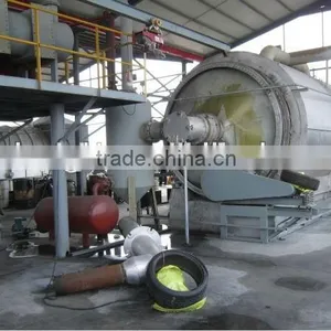 DAYI Latest Technology of 3-Level Dedust System Scrap Plastic To Oil Pyrolysis Machine Refining Plastic To Fuel thumbnail-5