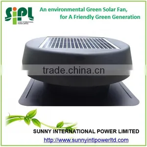 15 Watt Solar Green Energy Powered Attic Air Ventilation Roof Gable Fan thumbnail-1