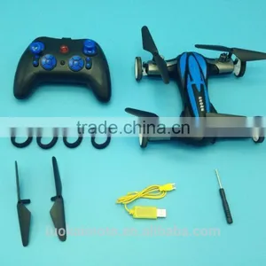 Land and Air Four - Axis Aircraft Built-in Six-axis Gyroscope Land and Air Drone/Multi - Function Aircraft thumbnail-4