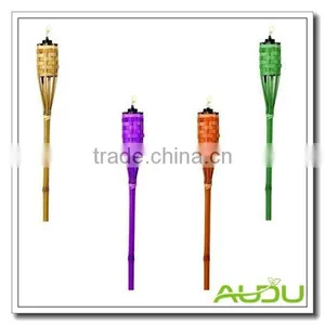 Audu Cheap Garden Colorful Bamboo Torch/Tri Color Torch thumbnail-1
