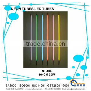 Home Decoration Colorful Led Neon Lights NT-104 Hanging Neon Tube thumbnail-1