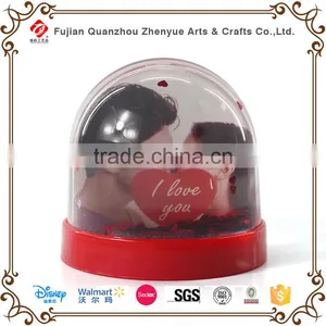 Acrylic Simple Photo Holder Snow Globe thumbnail-1