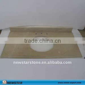 Natural Crema Marfil Marble Vanity Tops thumbnail-1