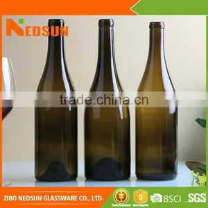 Latest Wholesale High Quality Classical Green Wholesale Glass Wine Bottle thumbnail-1
