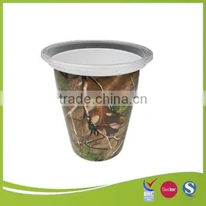 Plastic Disposable Clear Drinks Cup With Iml Label thumbnail-1