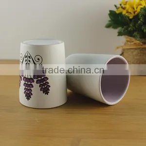 Cheap Votive Customized Print Wedding Decorative Porcelain Candle Jars Ceramic Pillar Tea Light Outdoor Candle Holders thumbnail-5