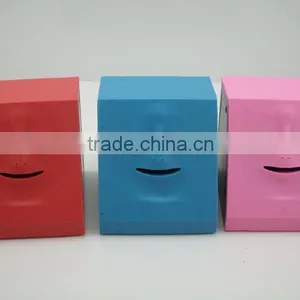 Creative Human Face Shape Saving Pot, Stealing Saving Money Box/Plastic Coin Bank thumbnail-5