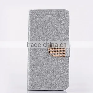 New Arrival Glitter Leather Case, Phone Case With Card Slot for IPhone6 6S thumbnail-3
