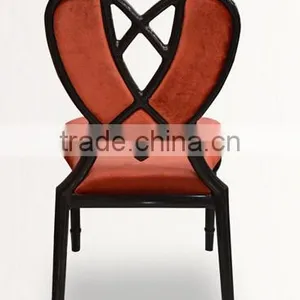 Factory Directsale European Style Fashion Aluminum Wedding Hotel Dining Chair LQ-B901 thumbnail-3