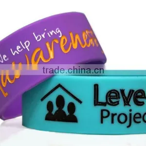 2017 New Season Sports Silicone Bracelet or Wristbands From Factory Supply thumbnail-3