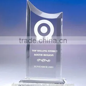 High Quality Beautiful Acrylic Trophy for Prize thumbnail-6