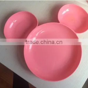 Lovely Carton Plastic Plates Candy Plate thumbnail-1