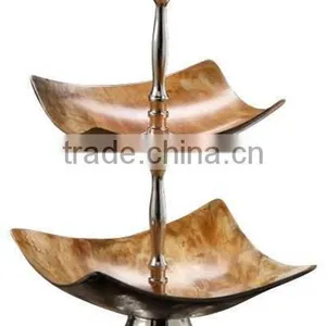 3 Tier Antique Wedding Cake Stand thumbnail-1