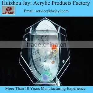 Custom Fishbowl Decorative Fish Bowl With Frame thumbnail-1