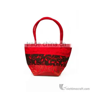 HAND EMBROIDERY PURSE 100% MADE FROM NATURAL SILK, ELEGANT COLOR AND DESIGN thumbnail-4