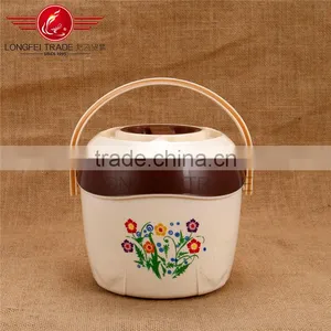 High Quality Eco-friendly 1.8L+4.8L 2pcs Plastic Thermos Lunch Box Set For Hot Food /Food Warmer thumbnail-1