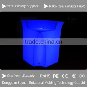 2014 Hot Sale LED Corner Bar Table, LED Bar Counter, Led Glowing Table thumbnail-5