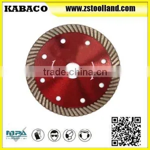 Dry or Wet Cutting Sintered Turbo Diamond Saw Blade for Concrete thumbnail-1