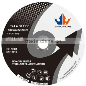 7" 180x3x22.2mm T41 Cutting Wheel For Metal/Steel thumbnail-1