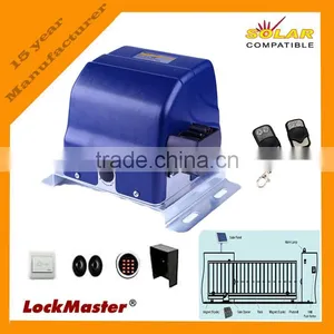 Solar Battery Powered Sliding Gate Motor With Solar Battery thumbnail-1