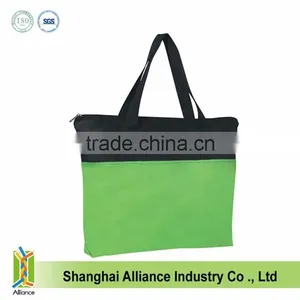 Strong Stripe PP Non Woven Bag With Long Handle,Recycle PP Non Woven Shopping Bag thumbnail-2