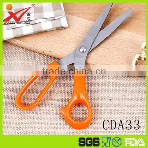 Customized Colorful Fashional PP Handle Stainless Steel Top Quality Tailor Scissors thumbnail-1