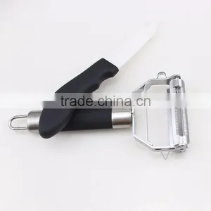 Stainless Steel Peeler Ceramic Knife Set Packed in EVA Tray thumbnail-3