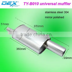 Racing Spare Part Exhaust System Universal Muffler thumbnail-1