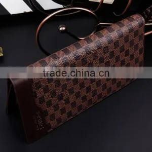 Latticed Leather Wallet for Men thumbnail-5