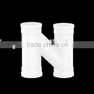 Factory Price Manufacturer Good Quality PVC Fitting UPVC Rubber Joint Plastic Fitting for Drainage GB H Pipe Fitting thumbnail-1