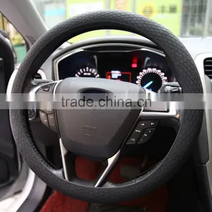 Hot Selling Customized Cheap Soft Non-stick Silicone Steering Wheel Cover for Car thumbnail-4