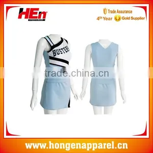 Hongen Customized Teamwear Cheerleading Uniforms With Your Own Logo /new Arrival Dri Fit Cheerleading Uniforms thumbnail-1