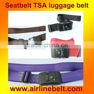 NEW Seatbelt Mix Color Luggage Belt, Top Quality thumbnail-1