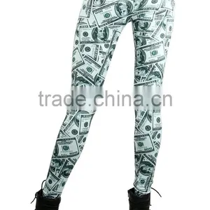 MGOO Cute Girls Active Leggings For Sport Running High Waist Lycra 95% Polyester 5% Spandex Low Minimum Leggings thumbnail-4